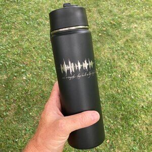 And So Together They Built A Life They Loved Soundwave 22oz Water Bottle